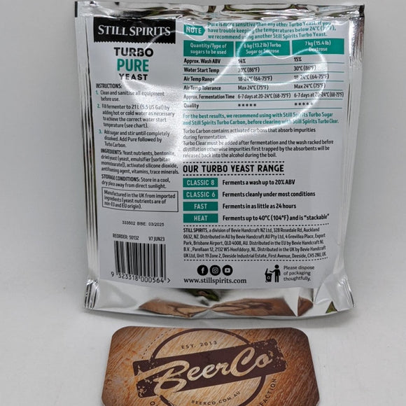 Still Spirits | Pure Turbo Yeast