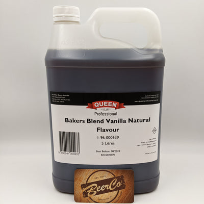 Queen Bakers Blend Vanilla Natural Flavour | 5 Litres