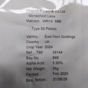 East Kent Golding UK Hops