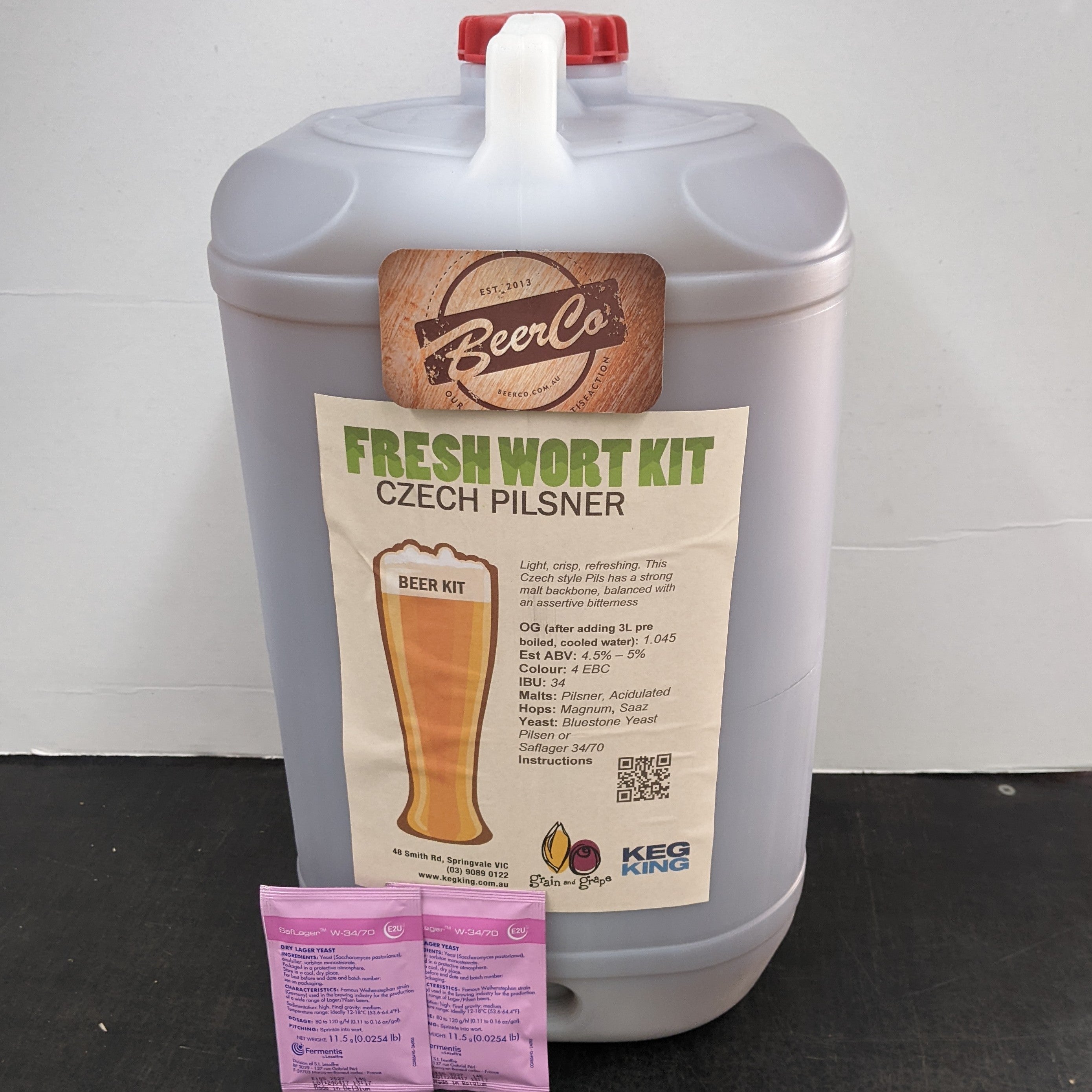 Czech Pilsner | Fresh Wort Kit Bundle