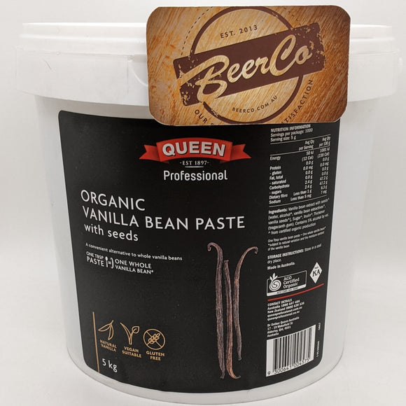 Queen Organic Vanilla Paste