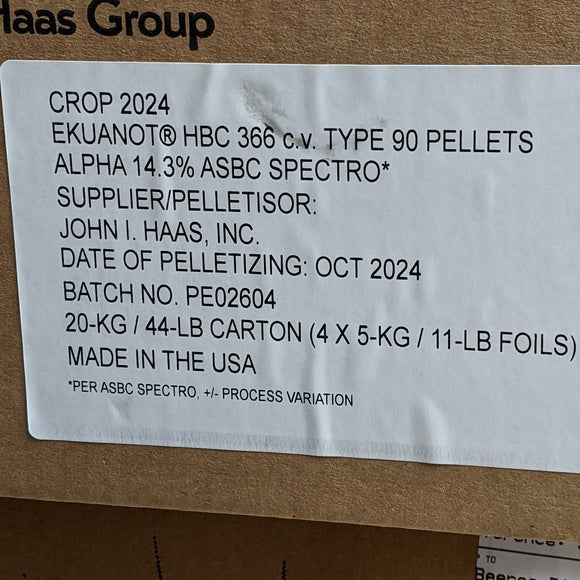 Ekuanot™ HBC 366 US Hops