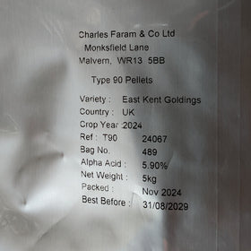 East Kent Golding UK Hops