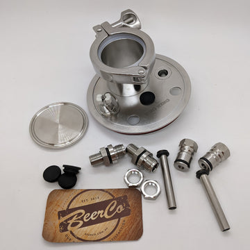Universal Apollo Pressure Lid (2in Tri-Clover) | Stainless Steel | V2 - 0