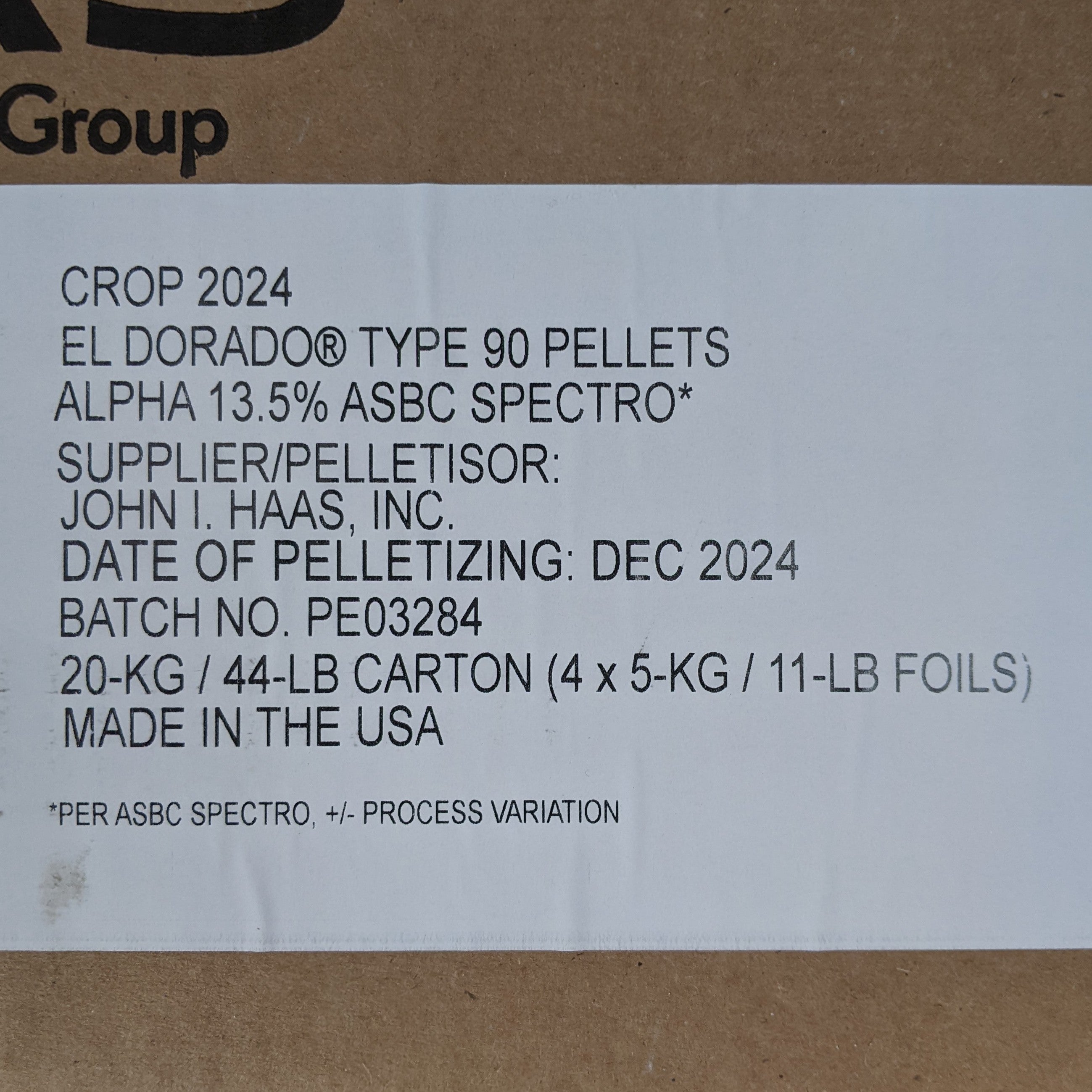 El Dorado® US Hops