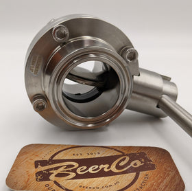 Butterfly Valve | 1.5 inch Tri-Clover - 0