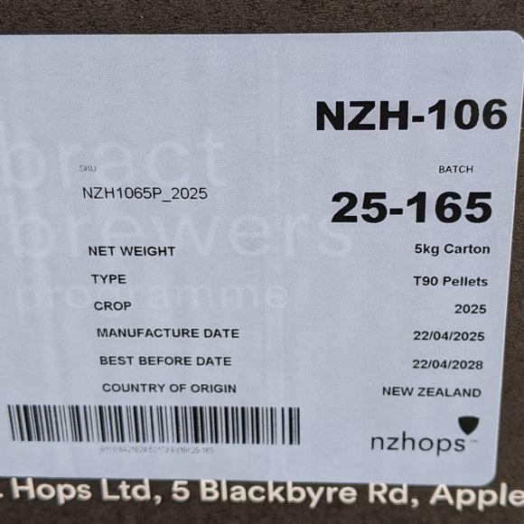 NZH-106 NZ Hops