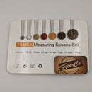 Measuring Spoons | Set of 7 | Stainless Steel-1