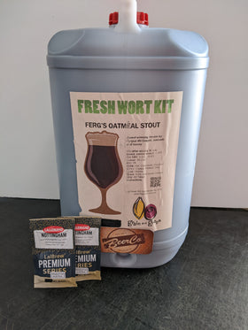 Ferg's | Oatmeal Stout | Artisan Ale | Fresh Wort Kit Bundle - 0