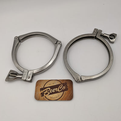 4 Inch Tri Clover Clamp | Stainless Steel