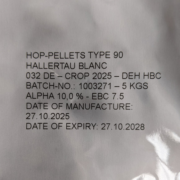 Hallertau Blanc GR Hops