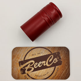 30mm x 60mm BVS Red Stelvin Closure | Carton | 1400