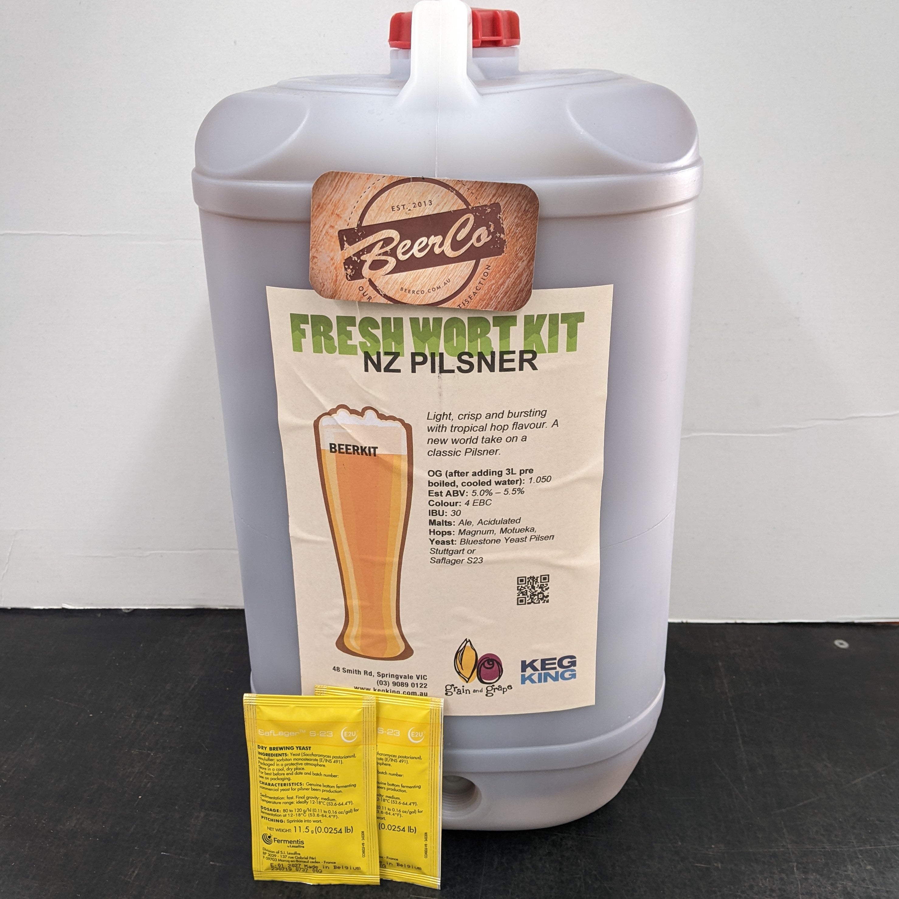 NZ Pilsner | Fresh Wort Kit Bundle