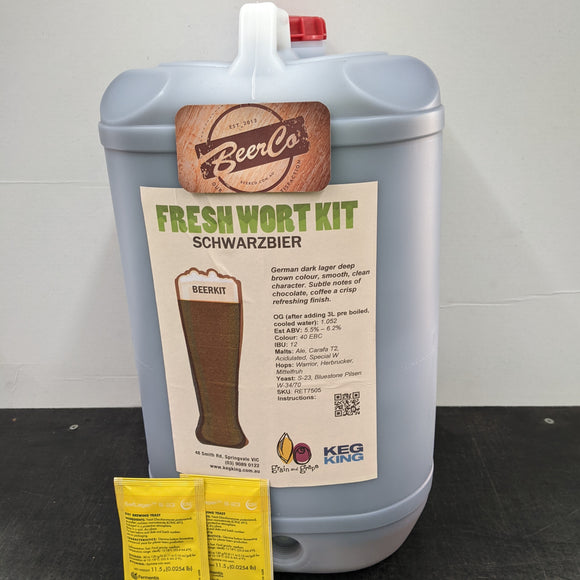 Schwarzbier | Fresh Wort Kit Bundle