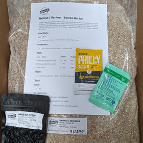 Helmut | Berliner Weisse | BeerCo All Grain Brewers Recipe Kit - 0