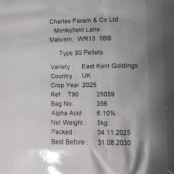 East Kent Golding UK Hops