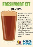 Red IPA | Artisan Ale | Fresh Wort Kit Only-2