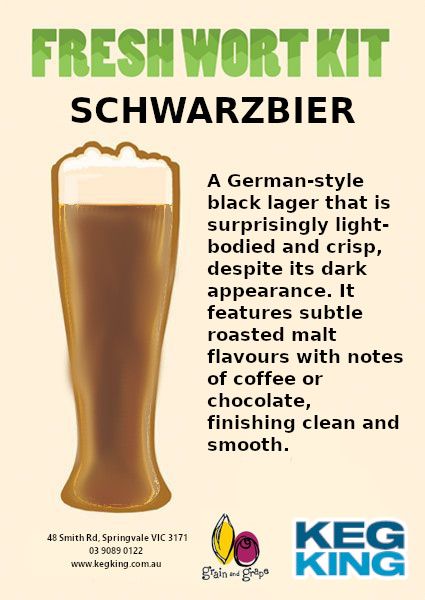 Schwarzbier | Fresh Wort Kit Only