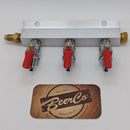 Gas Line Manifold Splitter | 3 Ways Output | MFL 1/4" Thread-2
