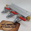 Gas Line Manifold Splitter | 3 Ways Output | MFL 1/4" Thread-3