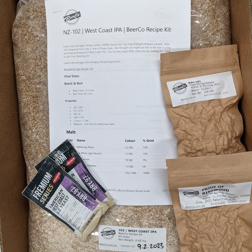 Superdelic | West Coast IPA | BeerCo All Grain Brewers Recipe Kit - 0