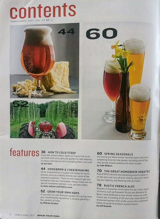 BYO Cover Mar-Apr 2017 Contents