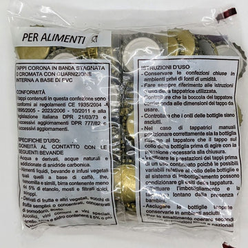 Ferrari Crown Seals | 26mm | 100 Caps - 0