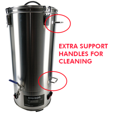 DigiBoil | 65 L | 3500 watt | Digital 220-240V - 0