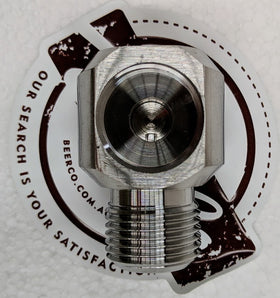 Elbow Bend Low Profile for 50L Keg Coupler - 0