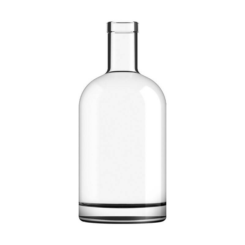 700ml Crystal Flint Glass Apollo Bottle With Cork Mouth | Pallet |940 units