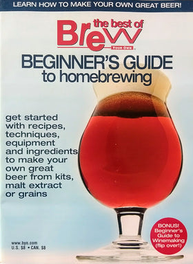 BYO BEGINNER'S GUIDE to homebrewing cover