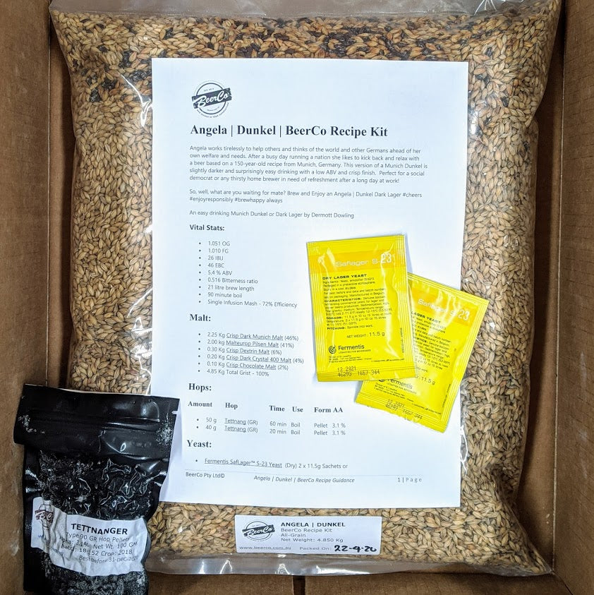 Angela | Dunkel | BeerCo All Grain Brewers Recipe Kit - 0