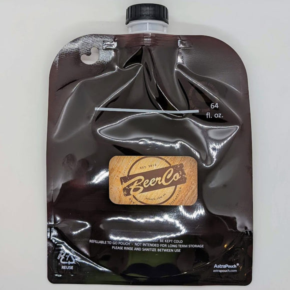 Astrapouch® 64 fl. oz. 1.89 Litres Beer Growler