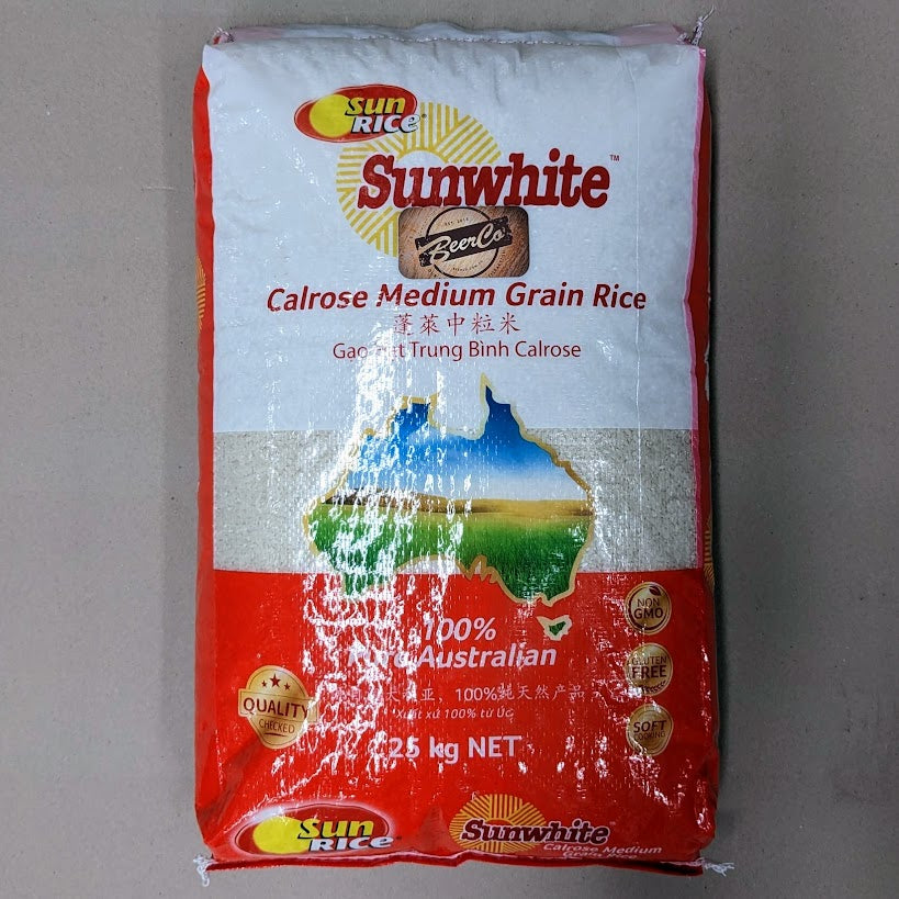 Medium Grain Rice | Calrose | Sunwhite | Sunrice | Sake | Rice Spirit ...