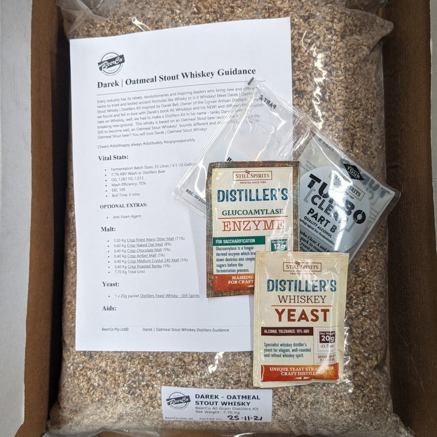 Darek | Oatmeal Stout Whisky | Distillers Kit - 0