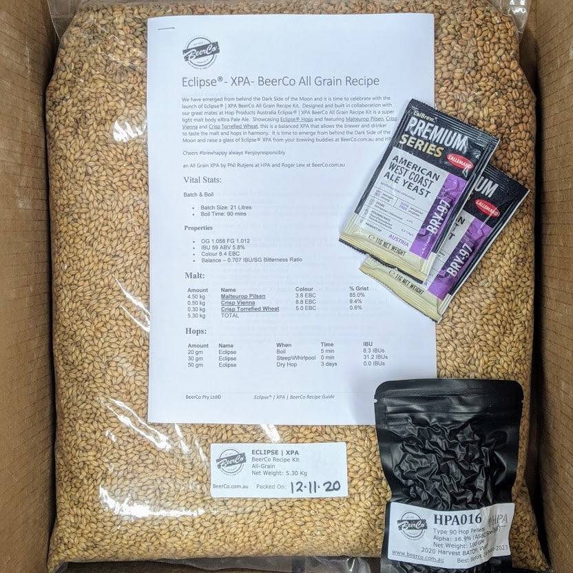 Eclipse® | XPA | BeerCo All Grain Brewers Recipe Kit - 0