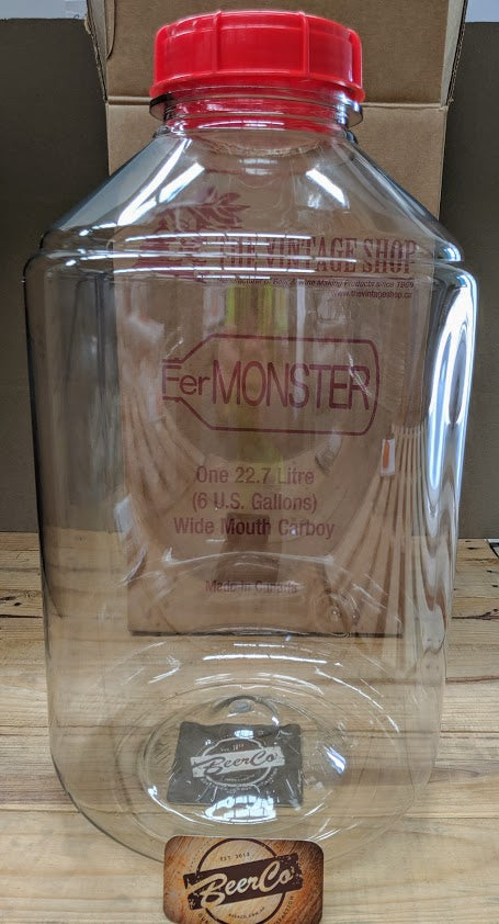 FerMonster™ Wide Mouth 23 Litre 6 Gallon PET Fermenter