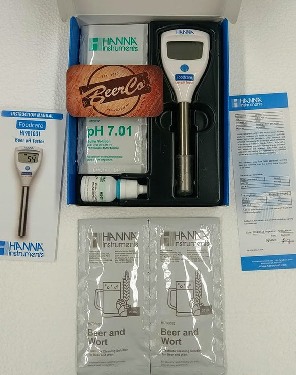 Hanna Foodcare Beer pH Tester | HI981031
