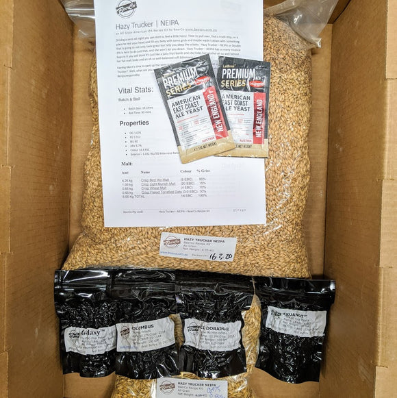 Hazy Trucker | NEIPA | BeerCo All Grain Brewers Recipe Kit