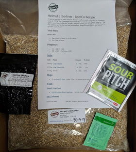 Helmut | Berliner Weisse | BeerCo All Grain Brewers Recipe Kit - 0