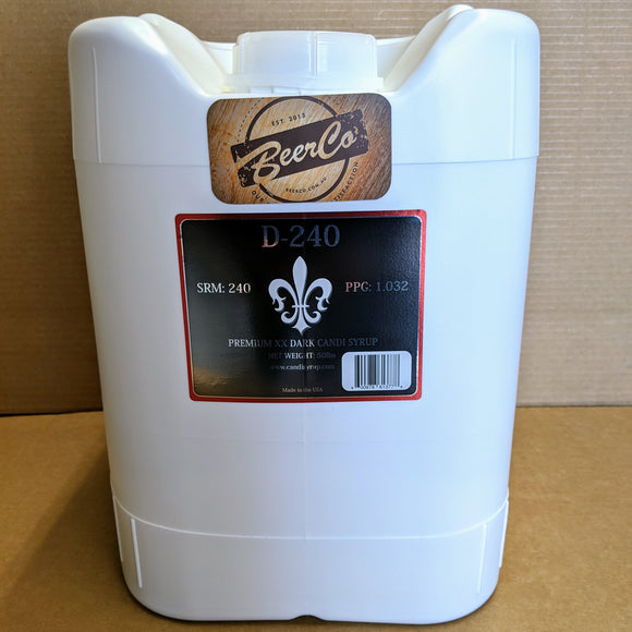 D-240 Premium XX Dark Candi Syrup