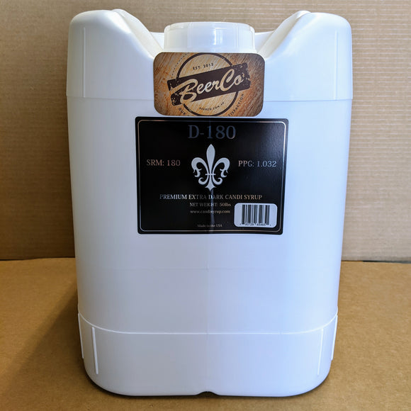 D-180 Premium Extra Dark Candi Syrup