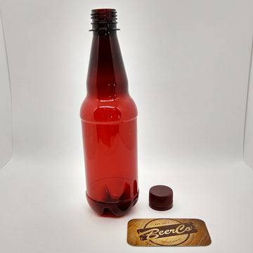 500mL PET Amber Bottles | 24 x 500mL Carton