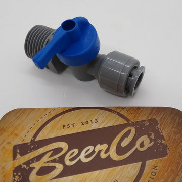Duotight | 9.5mm (3/8”) Female x ½" Male Thread Ball Valve - 0