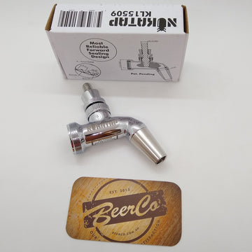 Nukatap | Forward Sealing Tap | Stainless Steel |  Tap Only