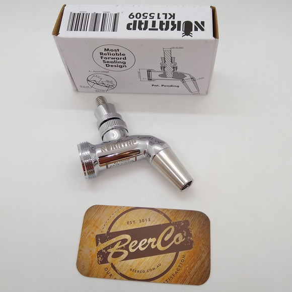 Nukatap | Forward Sealing Tap | Stainless Steel |  Tap Only