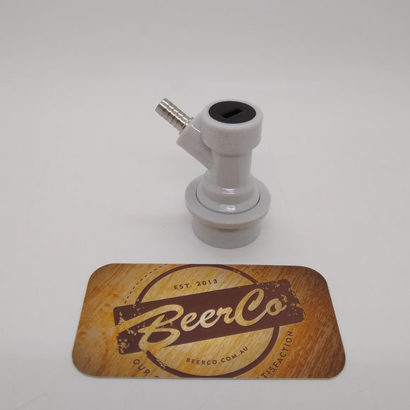 Premium Ball Lock Disconnect | MFL | Grey | Gas | Barb