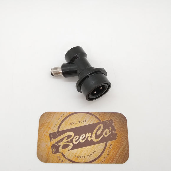 Premium Ball Lock Disconnect (Black/Liquid) - Threaded