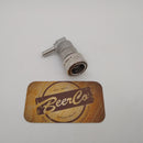 Ball Lock Keg Disconnect | Stainless Steel | Barb | Liquid Out-1