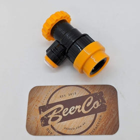 duotight | 8mm x Flow Control Ball Lock Disconnect (Liquid Black + Yellow) (POK) - 0